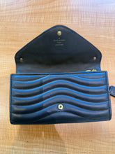 Load image into Gallery viewer, LOUIS VUITTON  Calfskin New Wave Long Wallet Black
