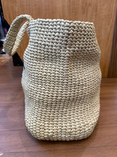 Load image into Gallery viewer, Prada Raffia Crotchet Tote Bag
