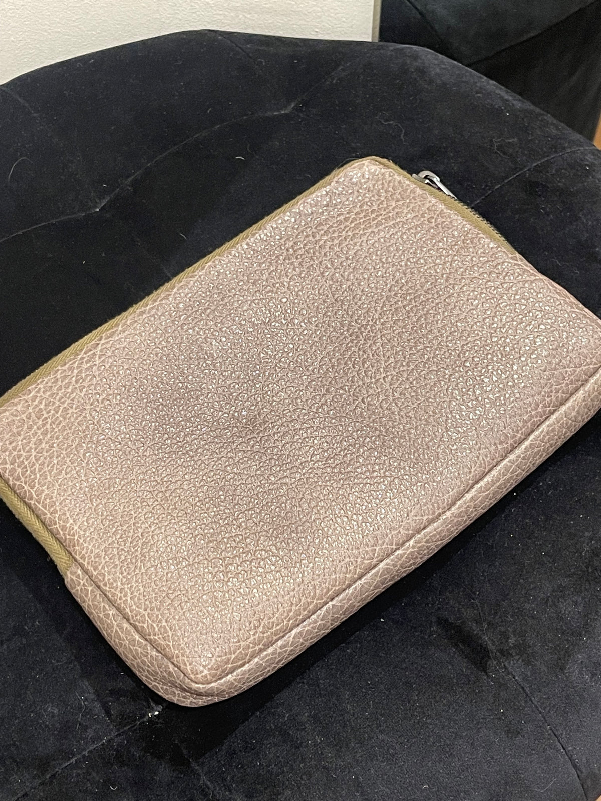 Bottega Leather Clutch Pouch
