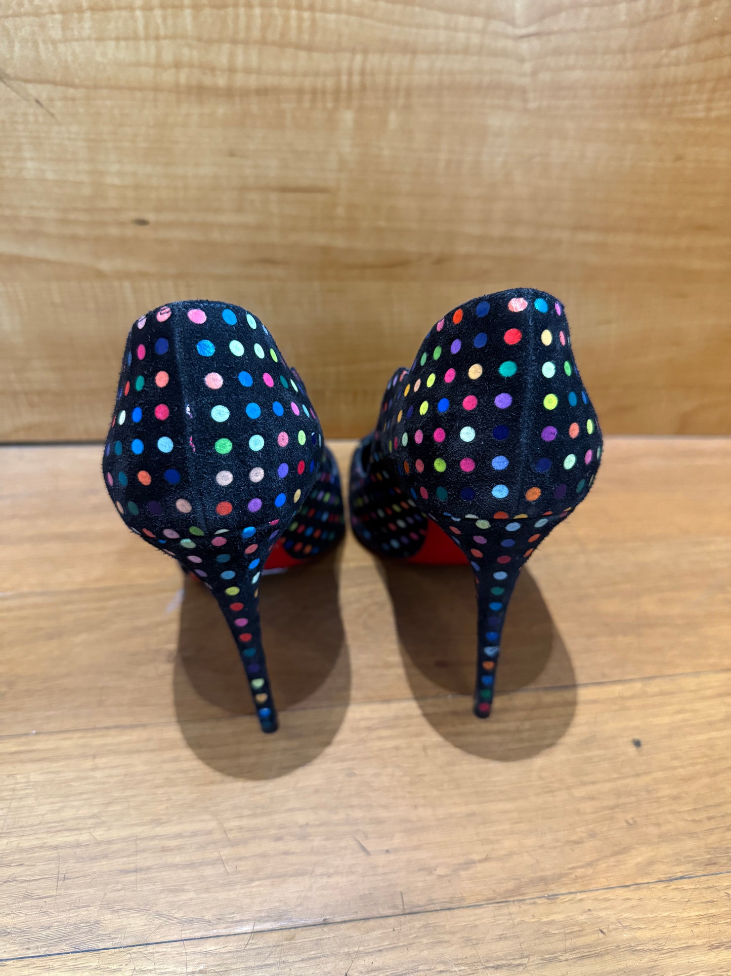 Christian Louboutin Polka Dot Heels