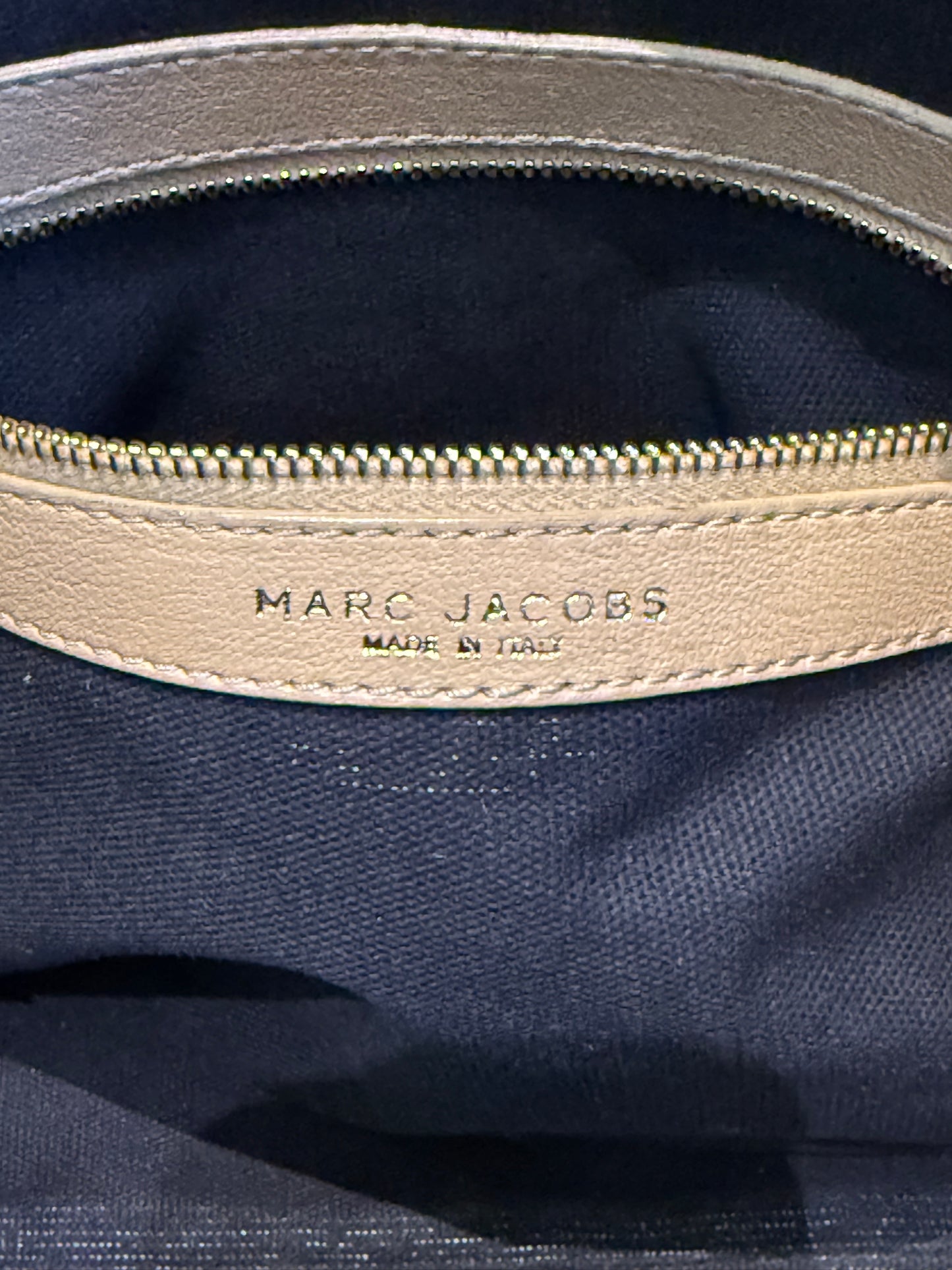 Marc Jacobs Lacquered Goatskin Quilted Karlie Satchel