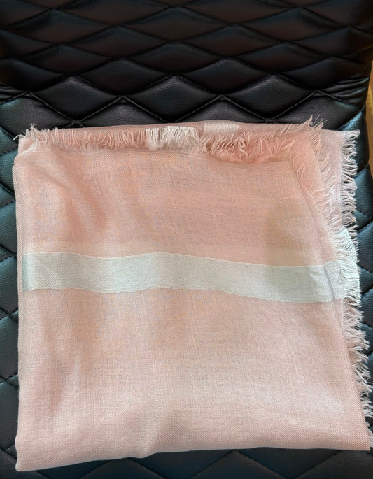 Loro Piana Pink Cashmere Scarf