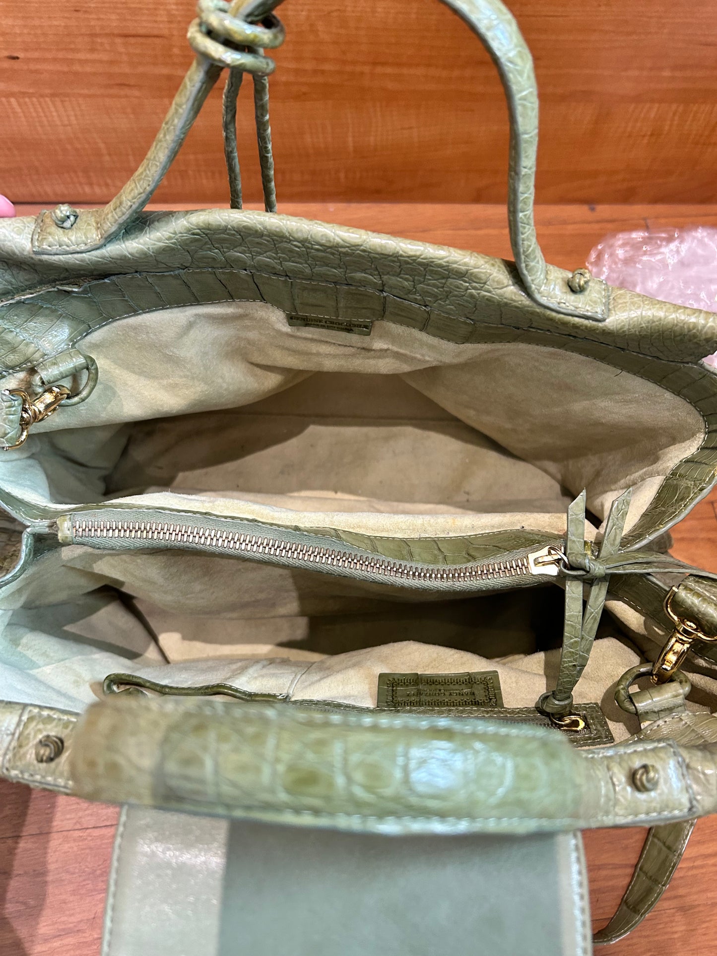 Nancy Gonzalez Crocodile Bag