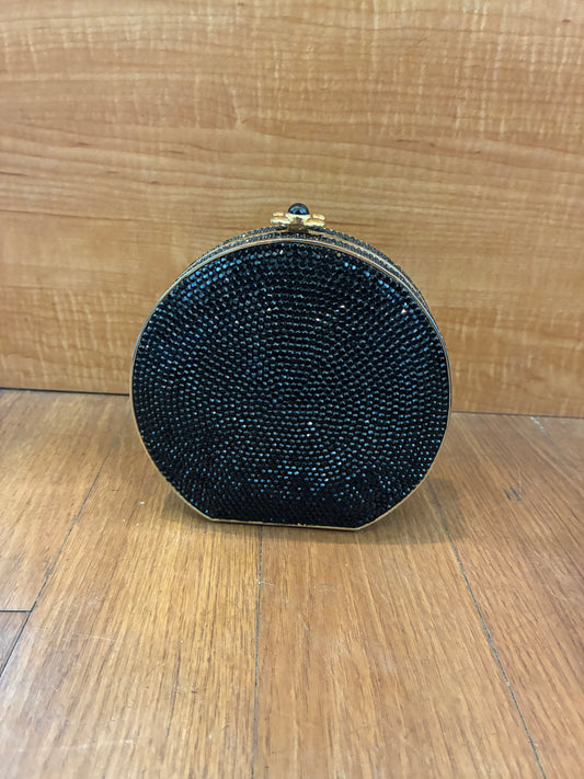 Judith Leiber Crystal Minaudière Clutch