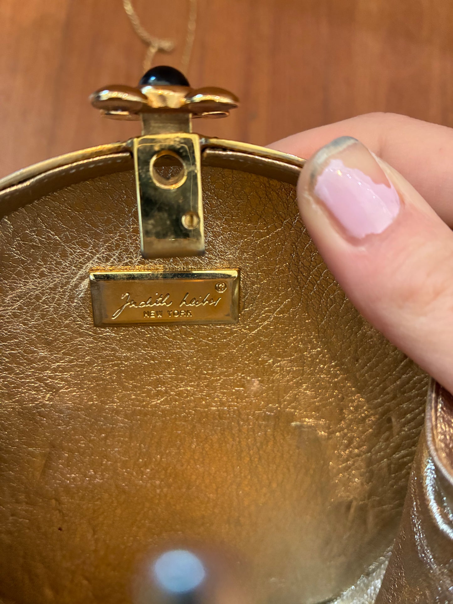 Judith Leiber Crystal Minaudière Clutch