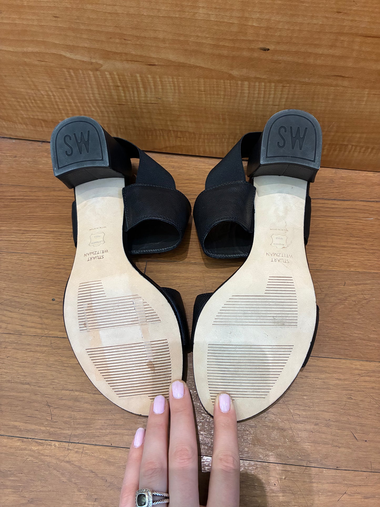 Stuart Weitzman Access Block Heel
