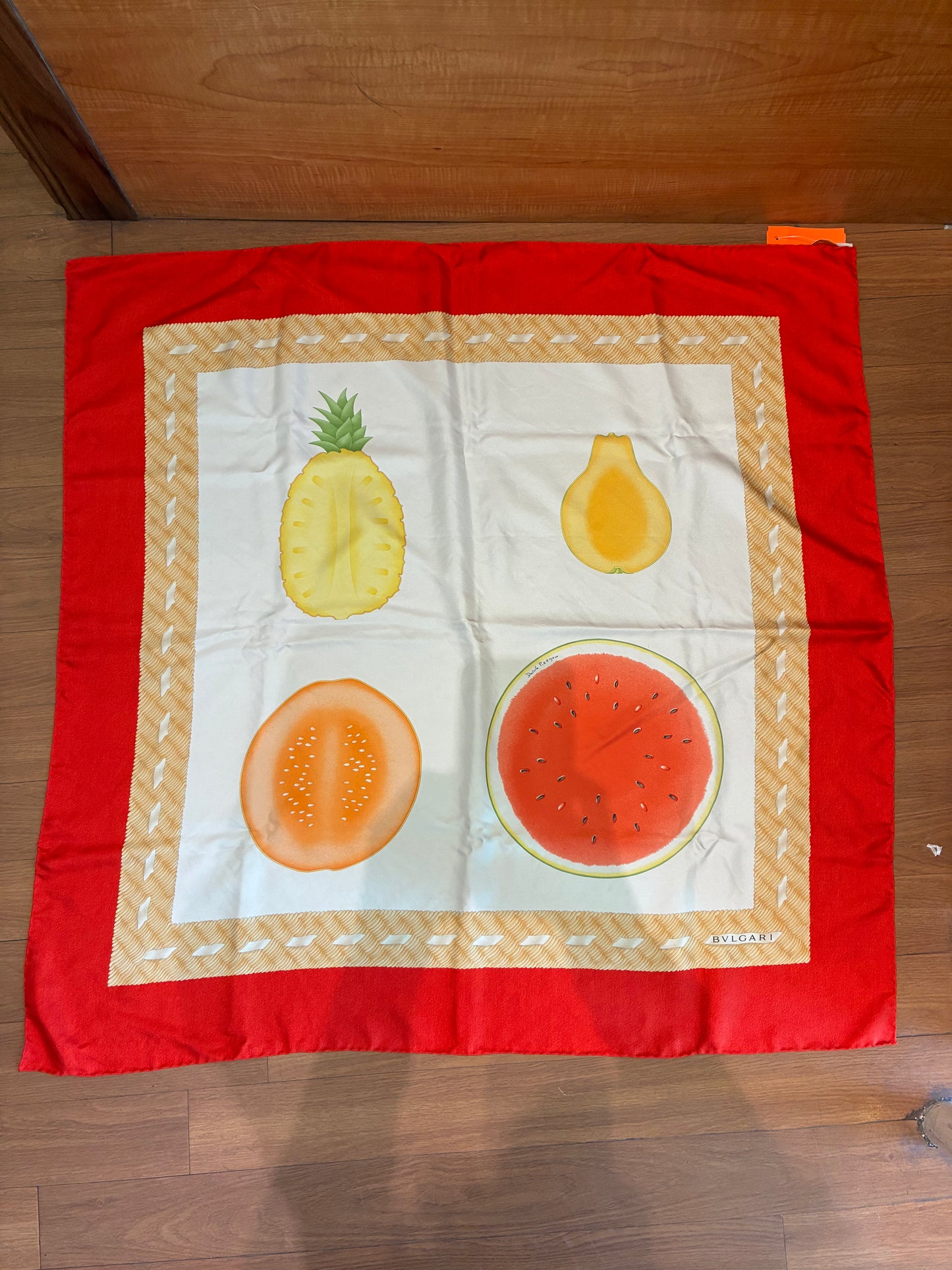 BVLGARI Vintage Silk Scarf