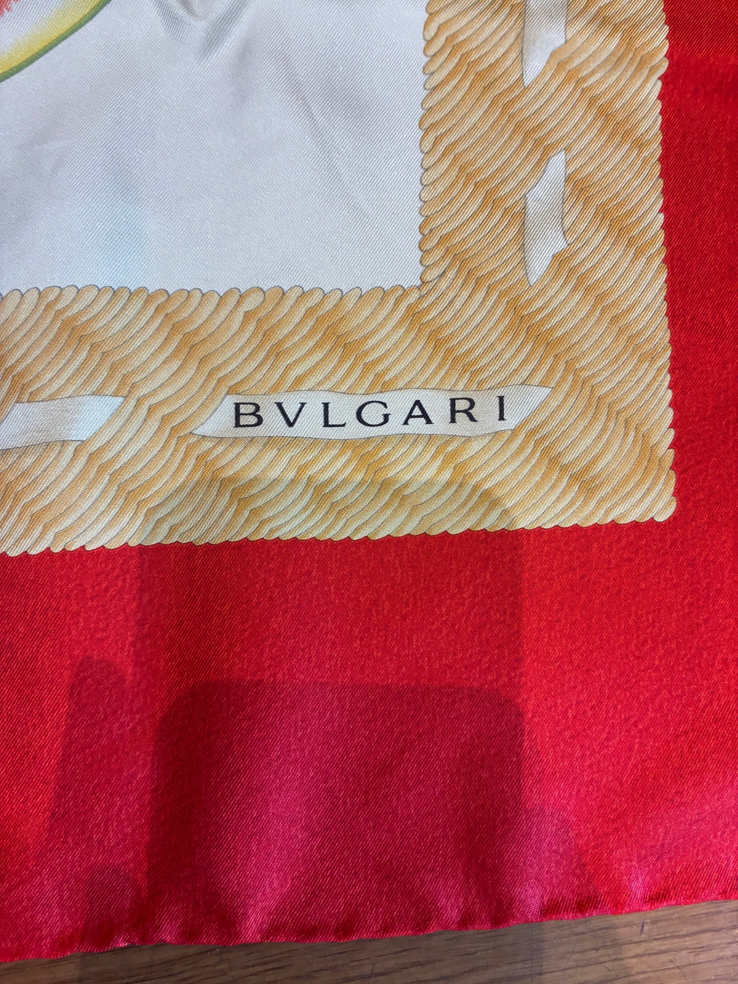 BVLGARI Vintage Silk Scarf