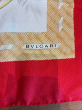 Load image into Gallery viewer, BVLGARI Vintage Silk Scarf
