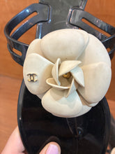 Load image into Gallery viewer, Chanel Interlocking CC Rubber Slides Size 10
