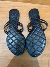 Load image into Gallery viewer, Chanel Interlocking CC Rubber Slides Size 10
