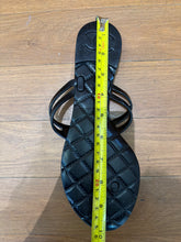 Load image into Gallery viewer, Chanel Interlocking CC Rubber Slides Size 10
