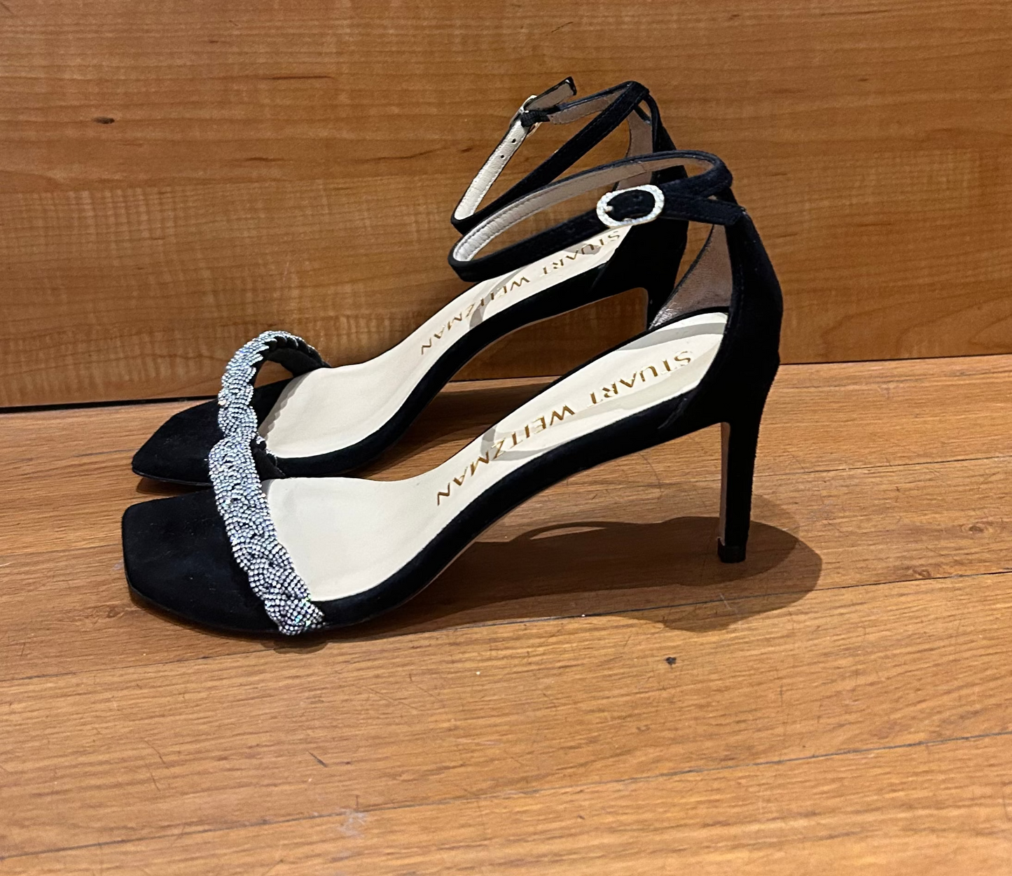 Stuart Weitzman Nudistcurve Highshine Sandal