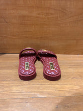 Load image into Gallery viewer, Chanel Interlocking CC Logo Quilted Lambskin Mules
