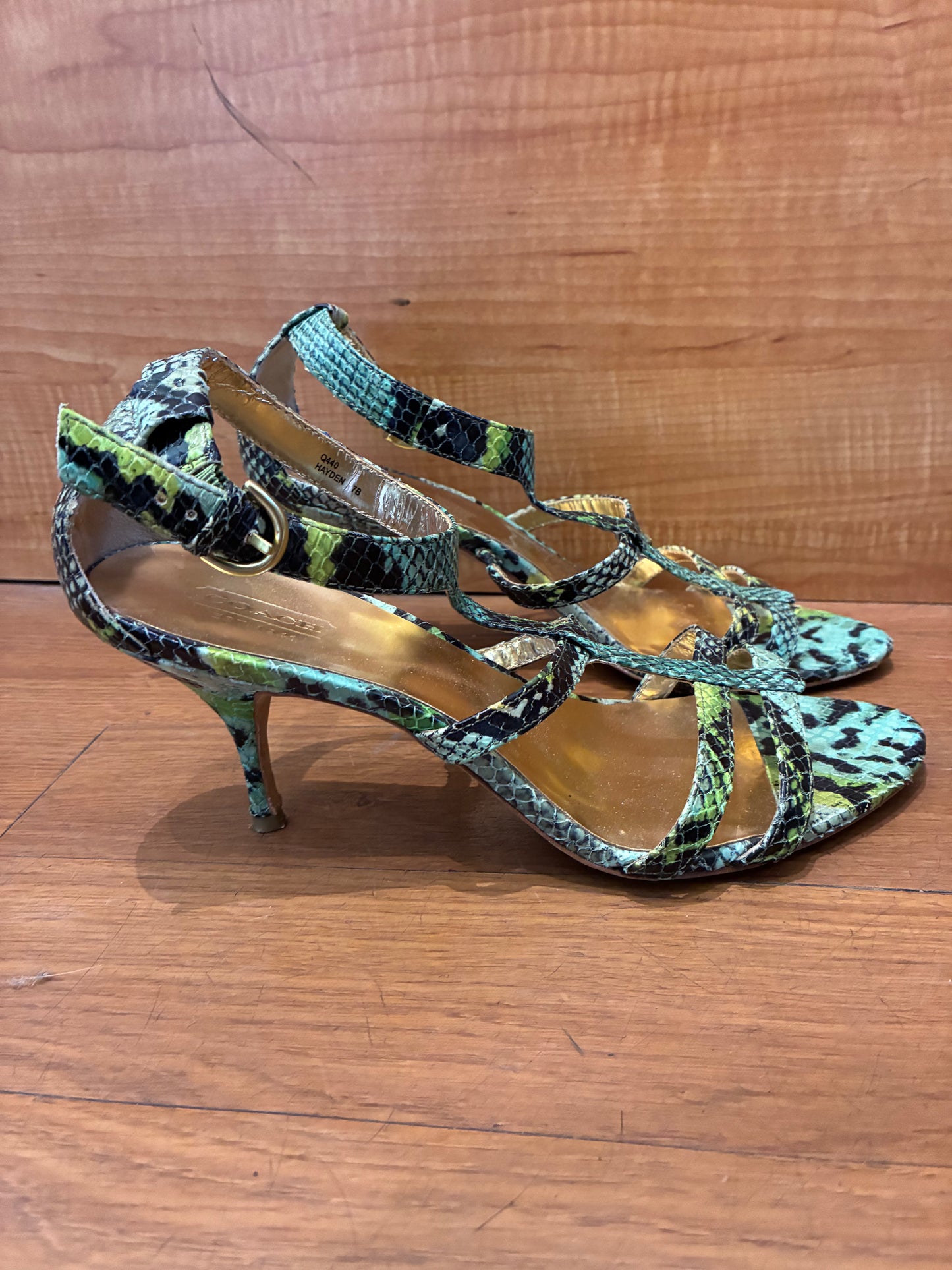 Coach Strappy Heels