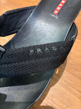 Load image into Gallery viewer, Prada Platform Wedge Thong Sandal Size 6.5
