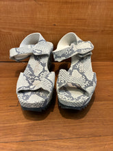Load image into Gallery viewer, Pedro Garcia Snake-Print Wedge Heel Size 6.5
