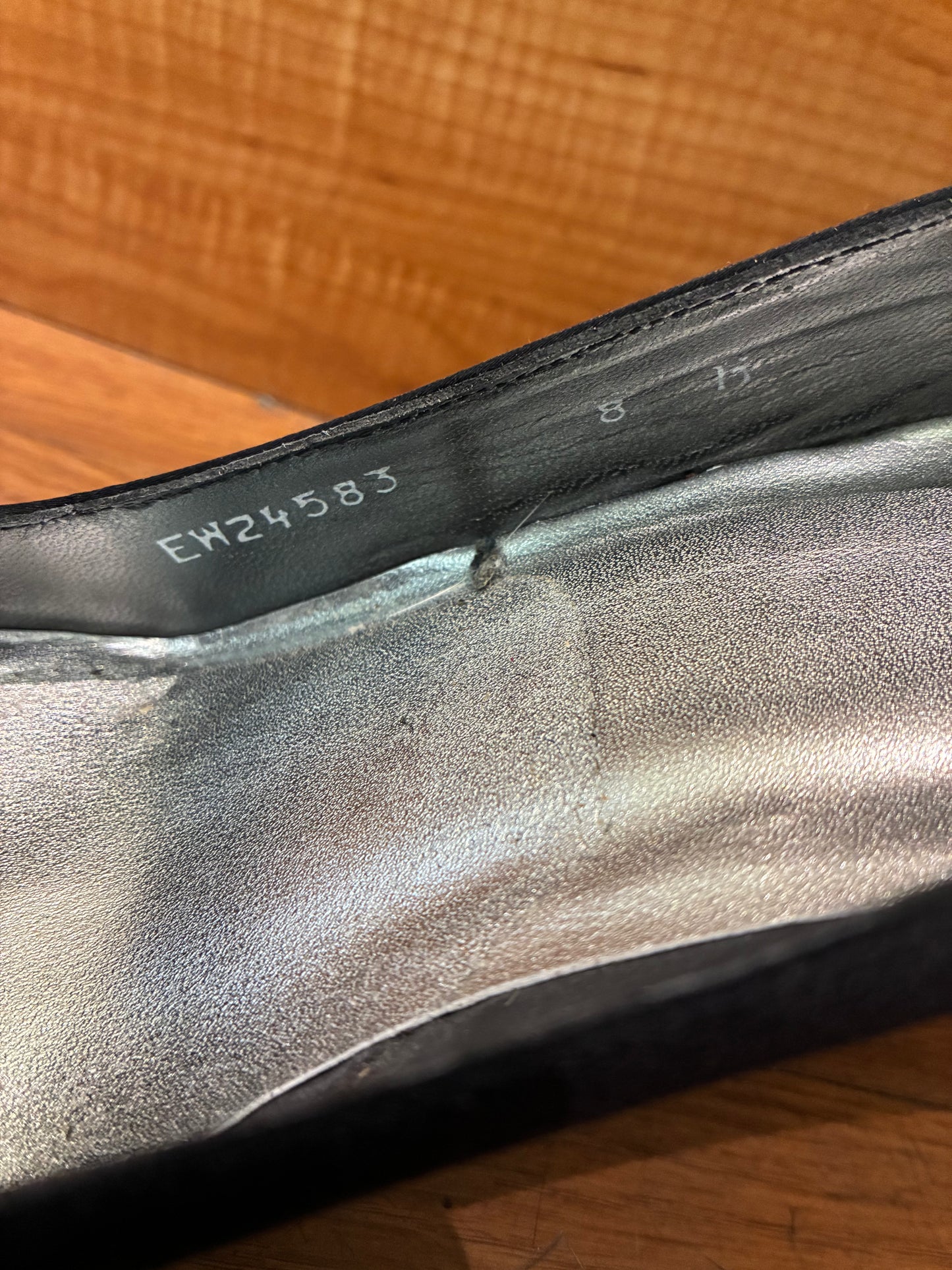 Stuart Weitzman Satin Ruffle Pumps
