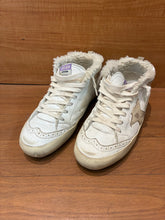 Load image into Gallery viewer, Golden Goose Star Shearling Lined Mid Top Sneakers Size 7
