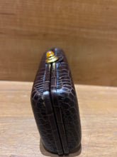 Load image into Gallery viewer, Oscar De La Renta Crocodile Box Clutch
