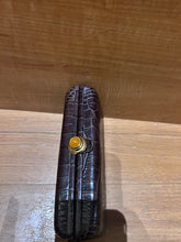 Load image into Gallery viewer, Oscar De La Renta Crocodile Box Clutch
