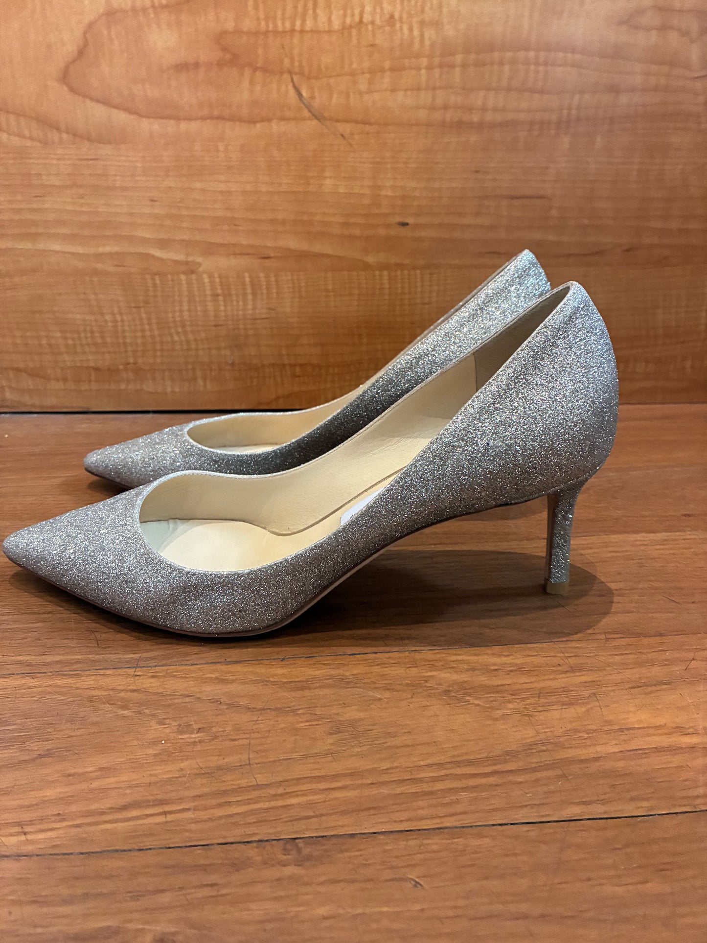 Jimmy Choo Glitter Pumps
