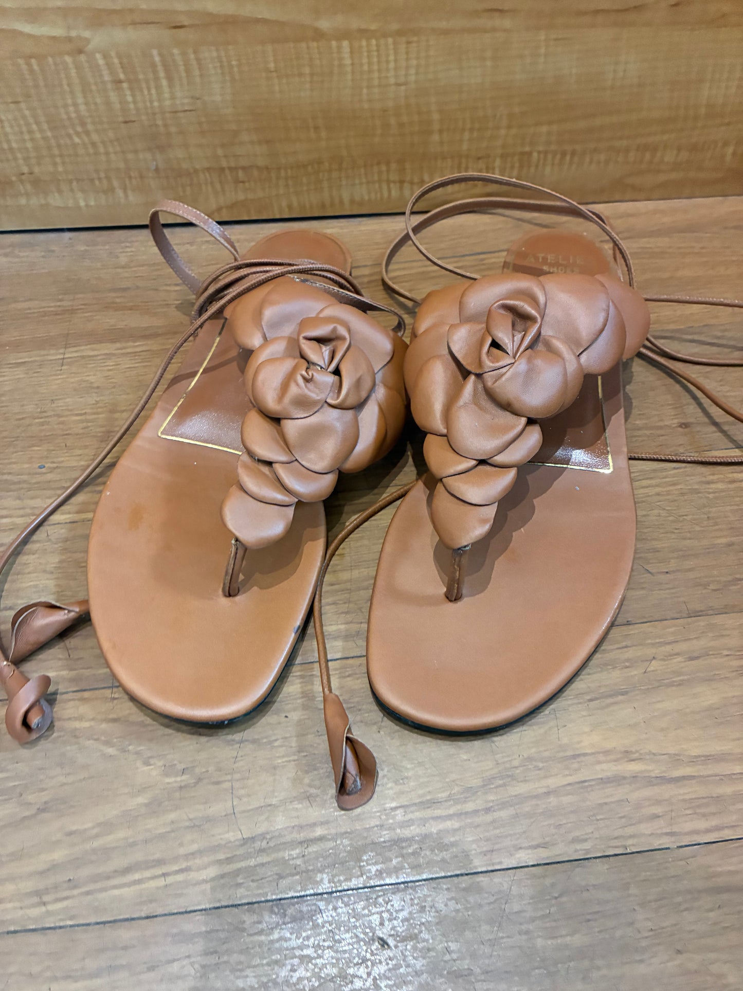 Valentino Garavani Floral Leather Sandals