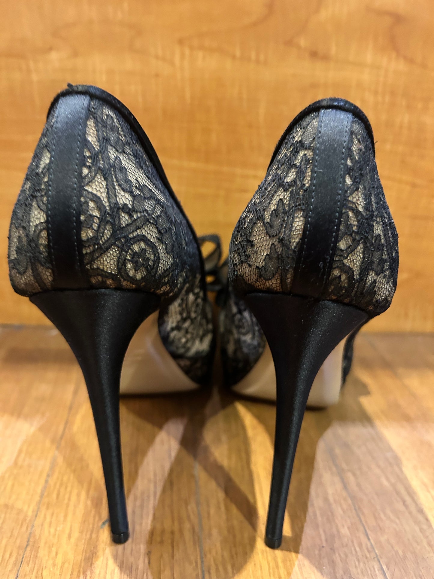 Valentino Lace Bow Heel
