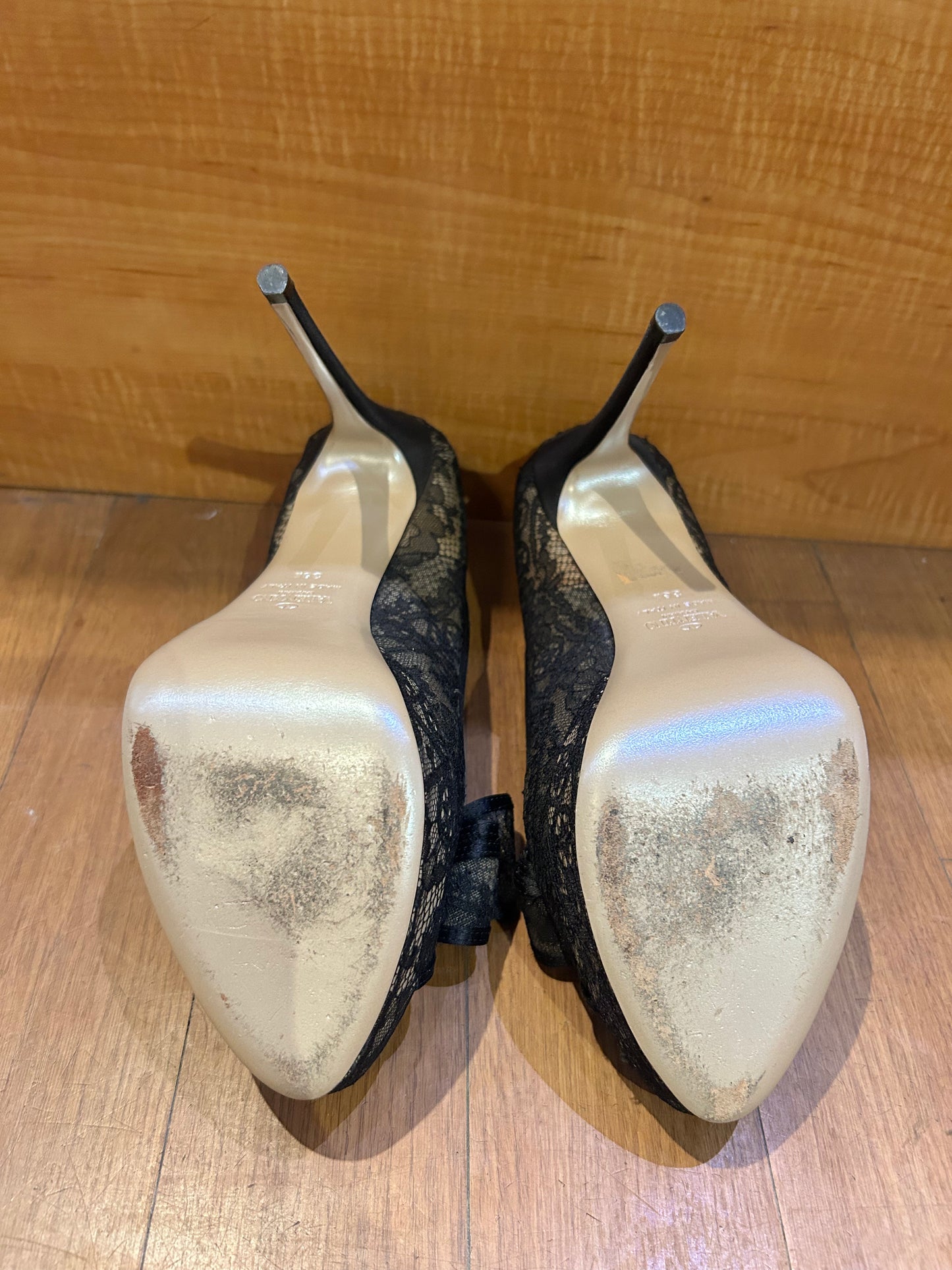 Valentino Lace Bow Heel