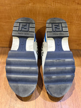 Load image into Gallery viewer, Fendi Zucca FF Logo Leather Chunky Sneakers Size 7.5

