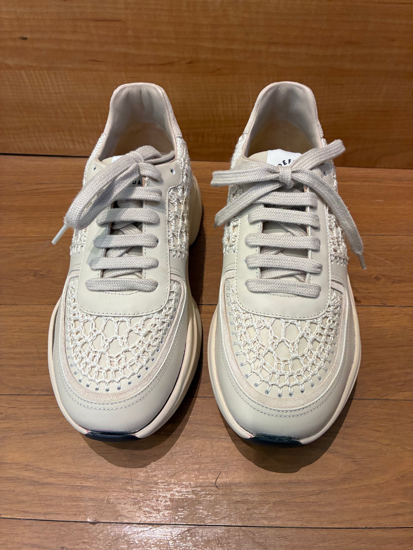 Loeffler Randall Tilda Lace Panel Chunky Sneakers
