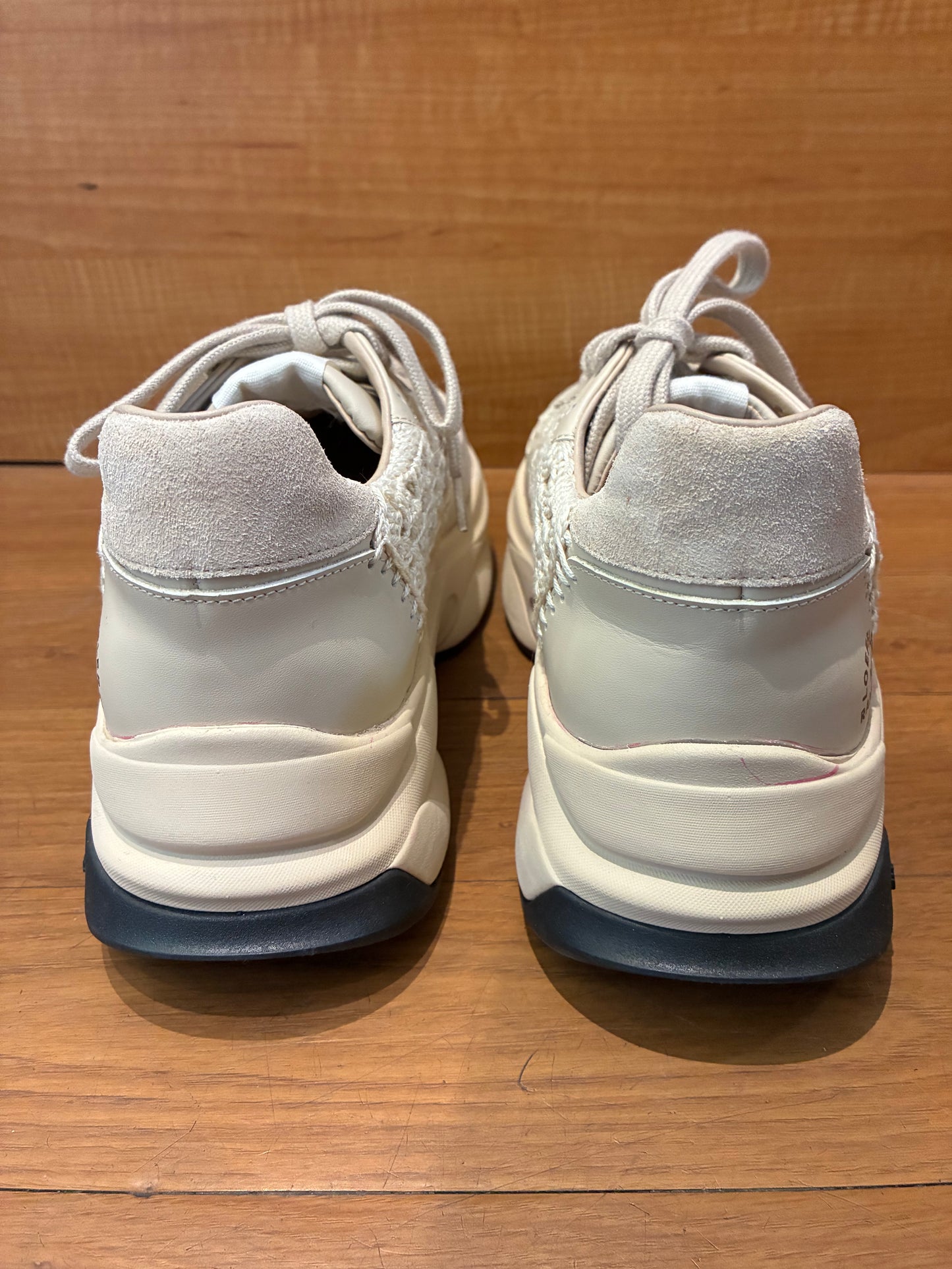 Loeffler Randall Tilda Lace Panel Chunky Sneakers