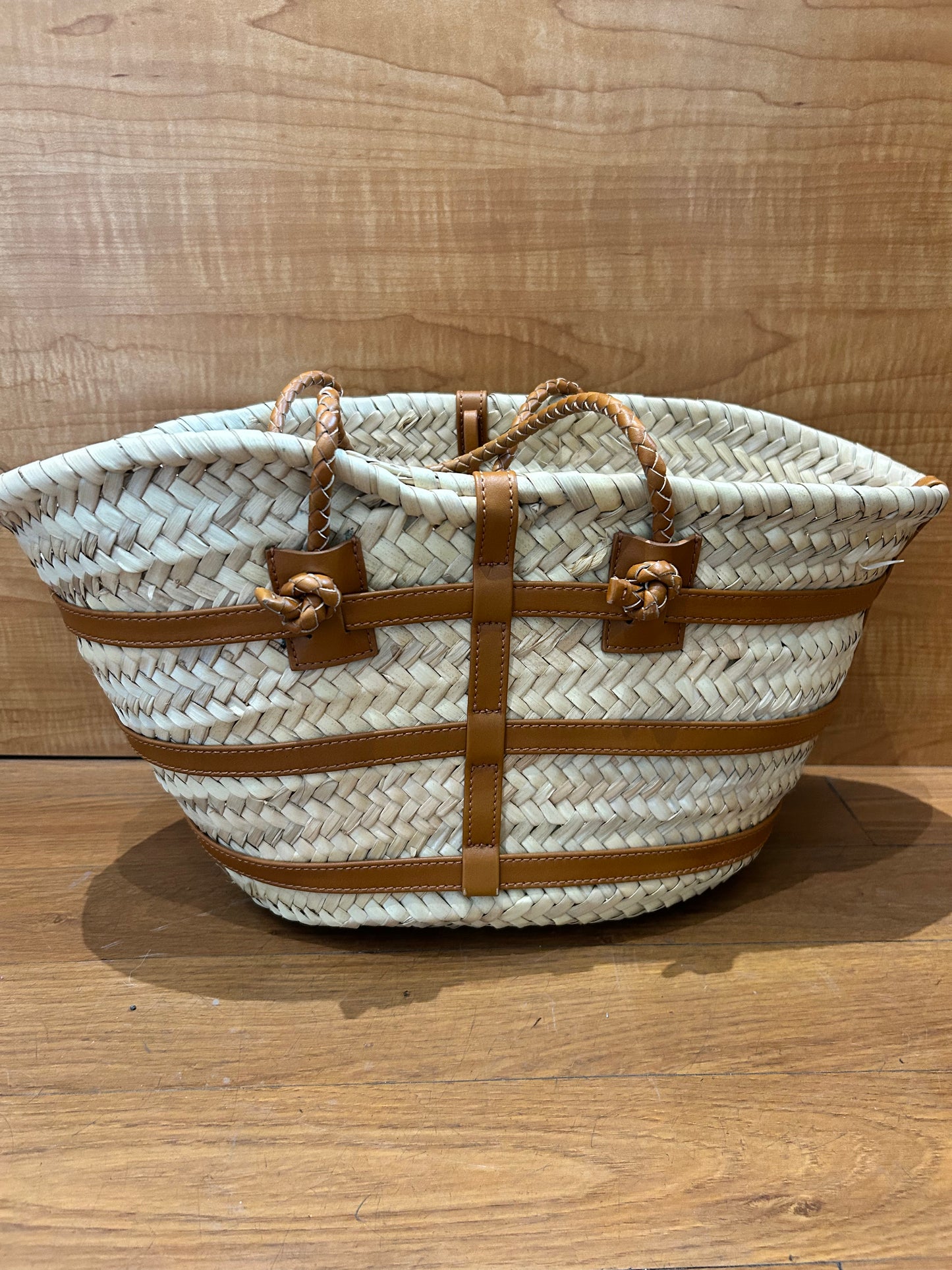 Altuzarra Watermill Raffia Tote Bag