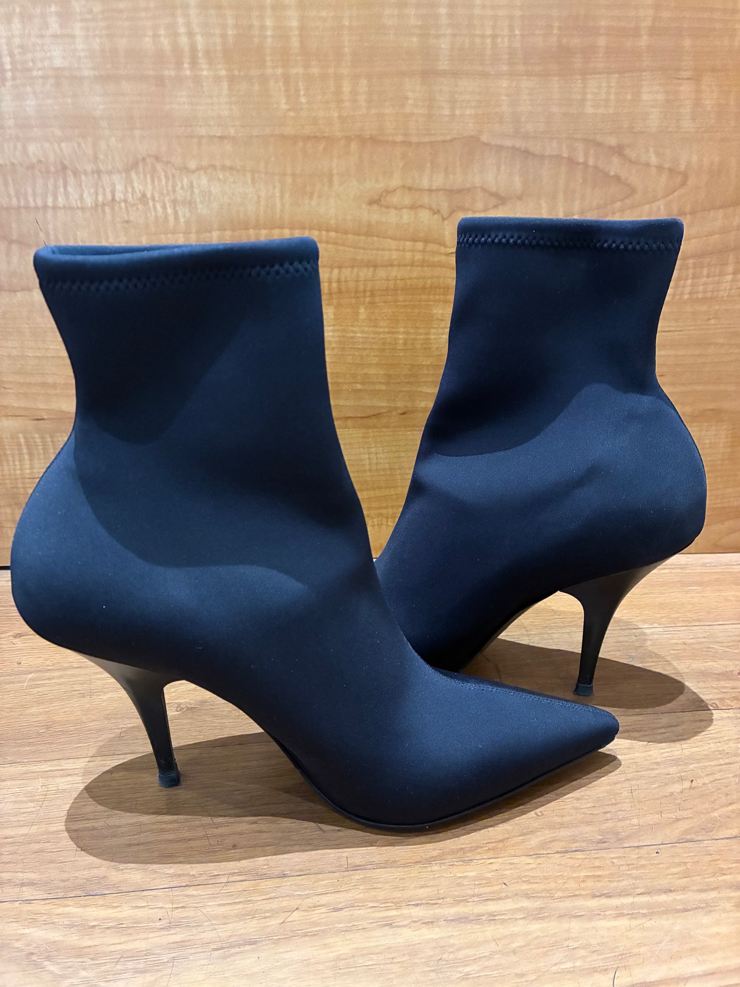 Valentino Neoprene Graphic Print Sock Boot