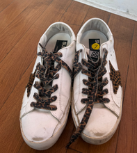 Load image into Gallery viewer, Golden Goose Superstar Low Top Sneakers- Leopard Print Star
