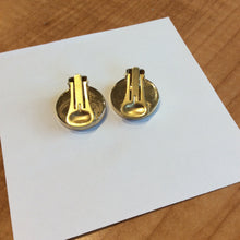 Load image into Gallery viewer, Salvatore Ferragamo Gold Clip On Earrings
